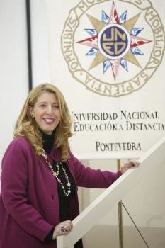 La directora de la UNED en Pontevedra, Beatriz Rodríguez.