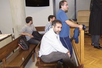 José Manuel Costas, durante el juicio de 5 Jotas por el que fue condenado. Ha recurrido el fallo.