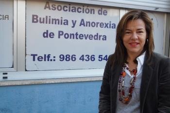 La directora de la asociación, Marián García, atiende también la consulta de  psicología.