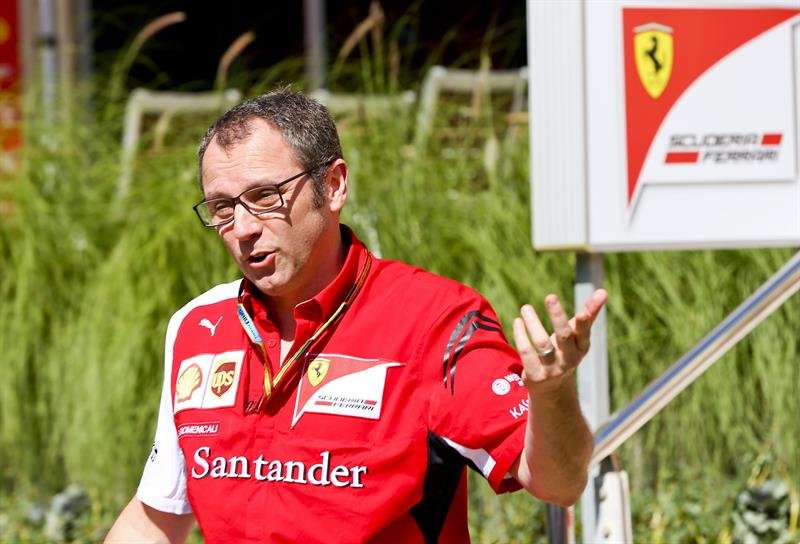 El director deportivo de Ferrari, Stefano Domenicali