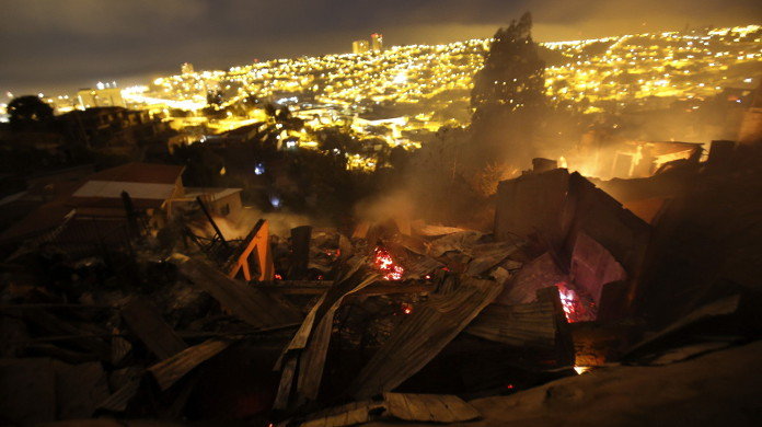 Incendio Chile