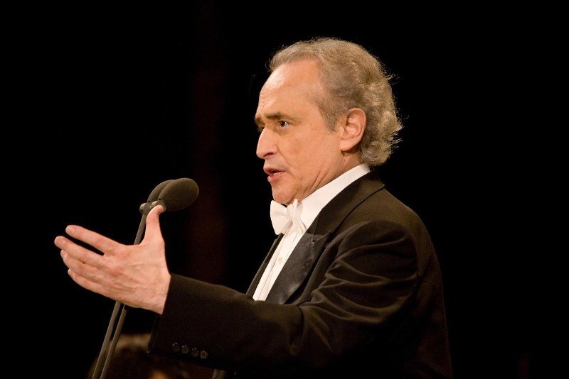 El tenor Josep Carreras, en una de sus actuaciones.