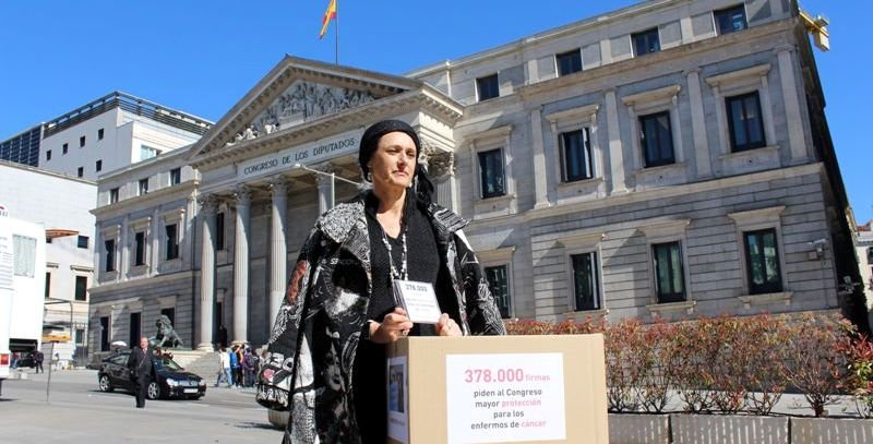 Beatriz Martínez estará hoy muy pendiente de lo que decida el Congreso de los Diputados.