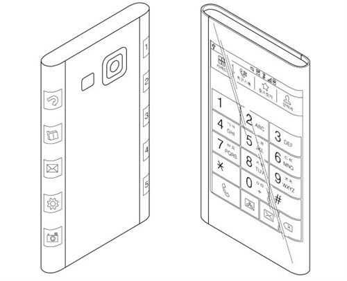 Samsung quiere patentar una pantalla de tres caras para el Galaxy Note 4