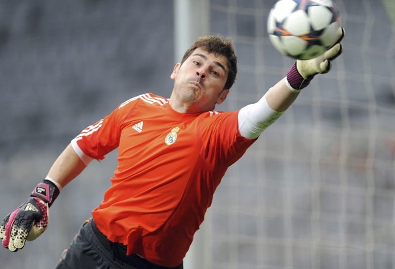 Iker Casillas será hoy titular en la portería del Real Madrid en el decisivo partido ante el Bayern.