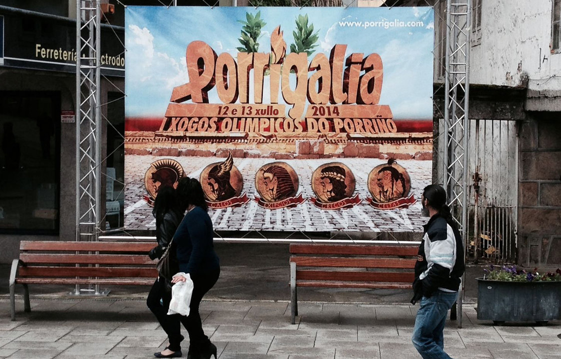 El cartel anunciador de Porrigalia.