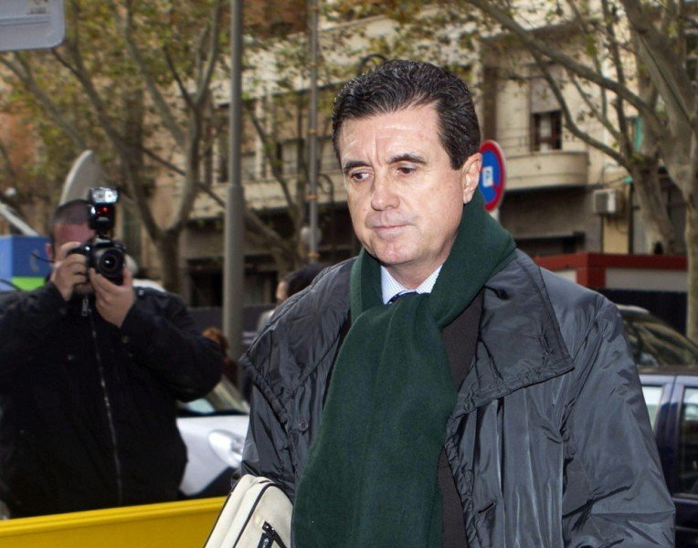 El expresidente balear Jaume Matas, durante una de sus visitas al juzgado.