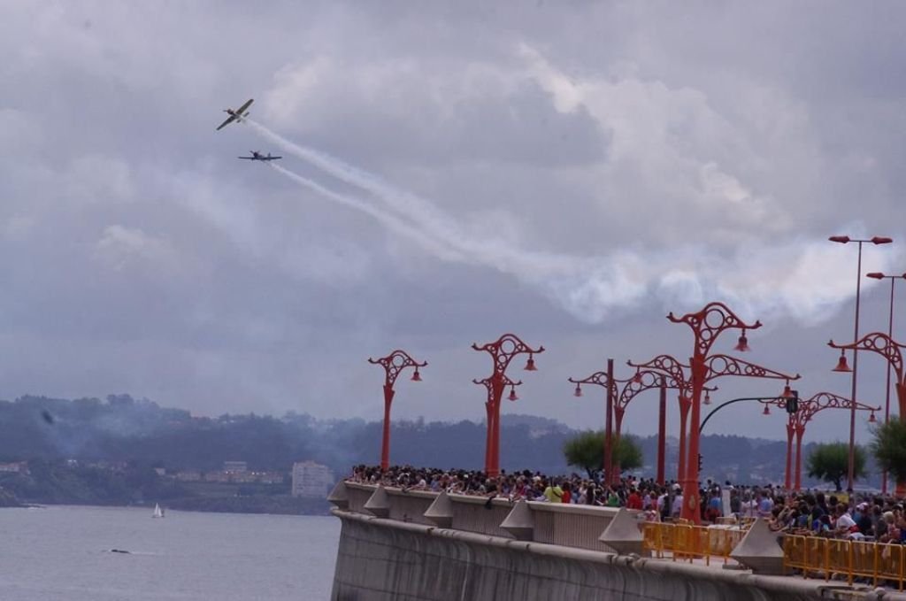 A Coruña toma el relevo con el
I Festival Aéreo