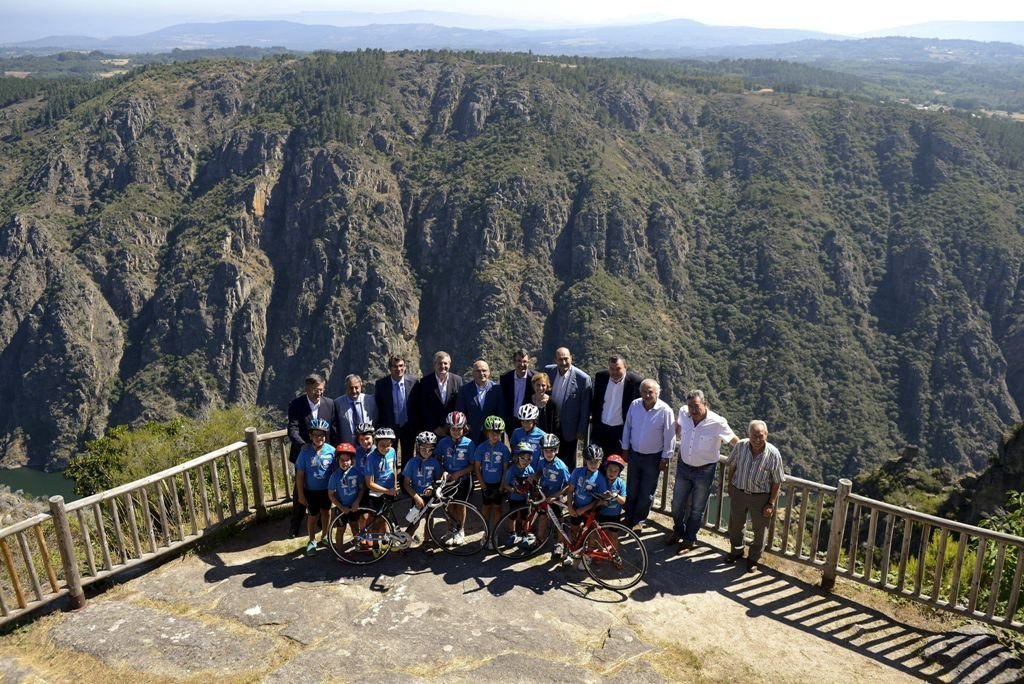 La Vuelta presentó ayer la etapa de la Ribeira Sacra