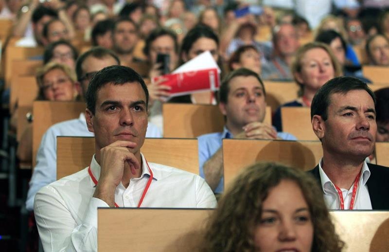 El nuevo líder del PSOE, Pedro Sánchez