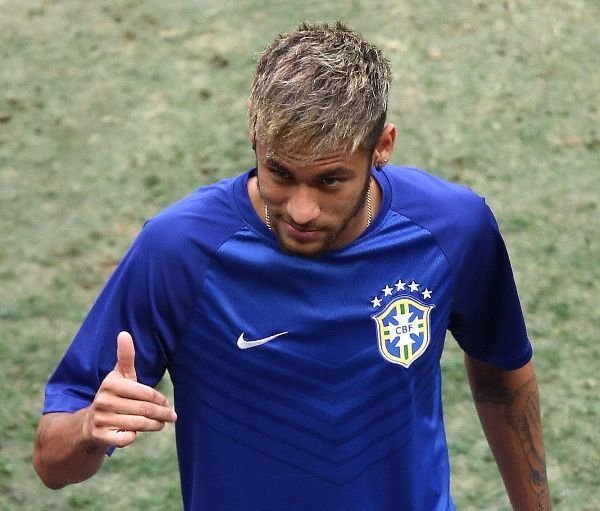 Neymar da Silva, en el pasado Mundial de Brasil.