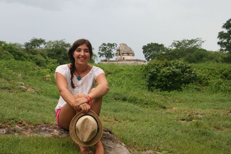 Natalia Costas, durante sus vacaciones en la Rivera Maya en agosto del año pasado.