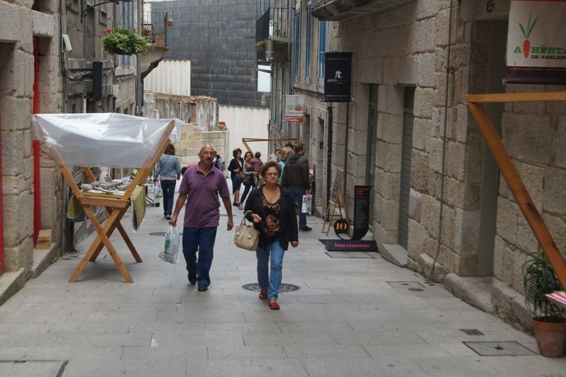 El pasado julio se celebró el Mercado de Produtos Tradicionais Galegos en A Ferrería.
