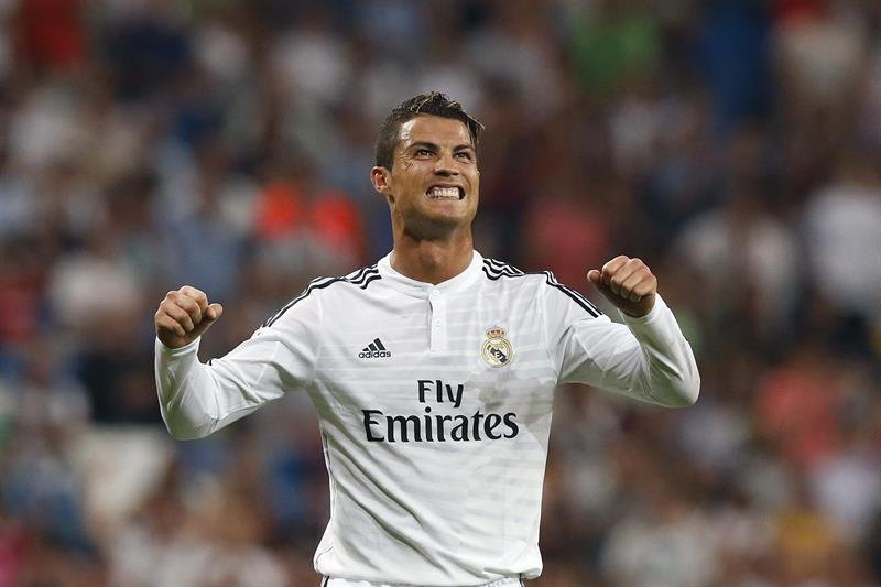 El delantero portugués del Real Madrid Cristiano Ronaldo
