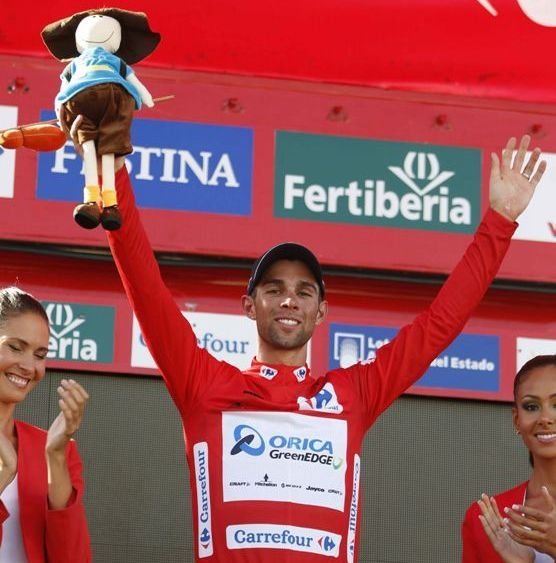 Matthews se hizo ayer con el liderato de la Vuelta a España.