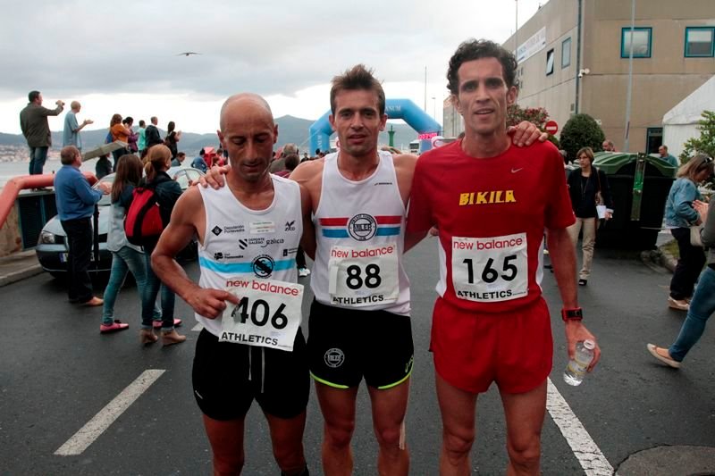 Rafael Fuentes, Álvaro Prieto y Daniel Bargiela, los tres primeros.
