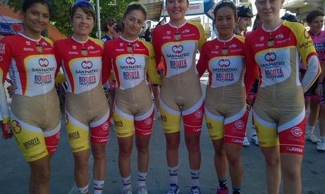 Equipo femenino colombiano IDRD-Bogotá Humana