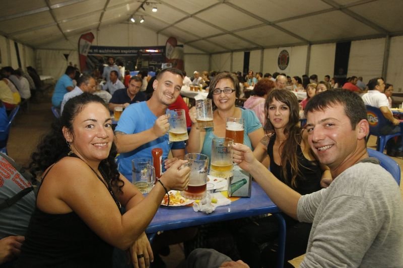 La fiesta de la cerveza estará en Vigo hasta el próximo domingo en la plaza del Rey.