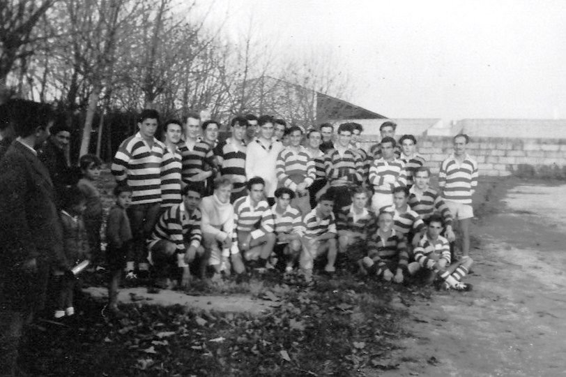 Quizá el primer partido internacional de rugby en Vigo