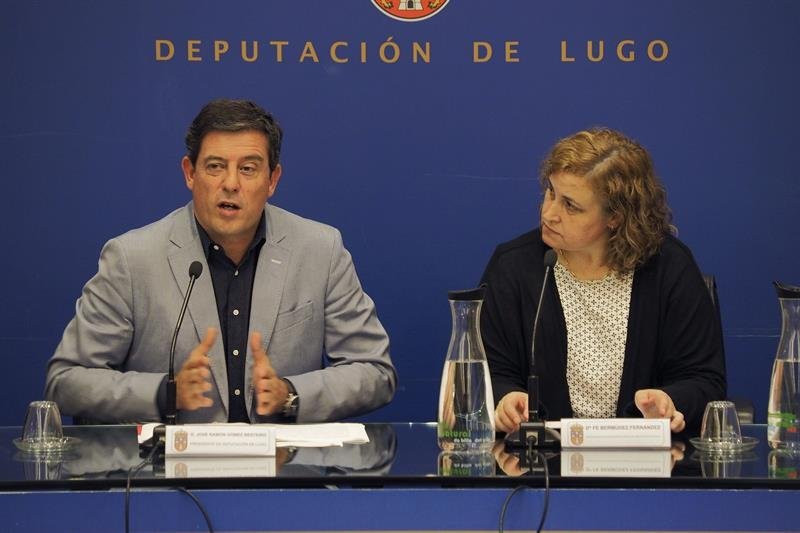 El presidente de la Diputación de Lugo, José Ramón Gómez Besteiro