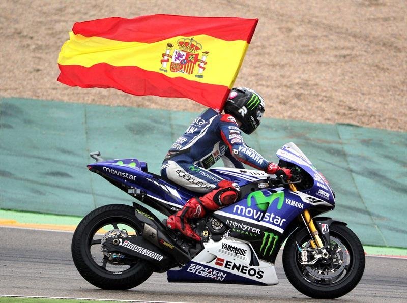 El piloto español de MotoGP Jorge Lorenzo