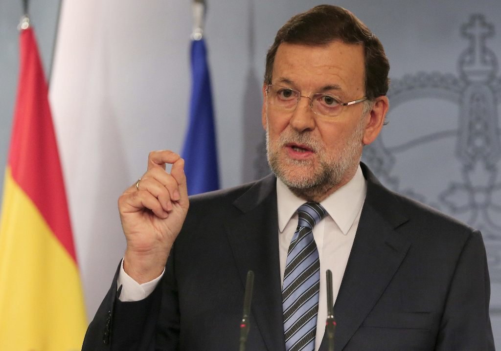 El presidente del Gobierno Mariano Rajoy, durante su comparecencia tras el Consejo de Ministros.