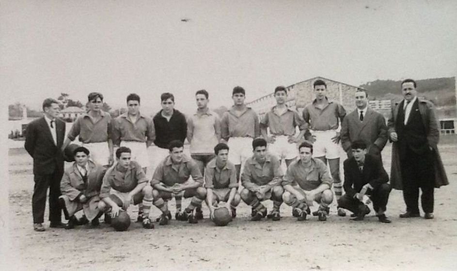 Uno de los equipos del Peñasco, club fundado en 1931 en el centro de Vigo.