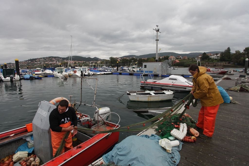 En la Ría de Vigo hay un centenar de barcos del 'xeito'. 