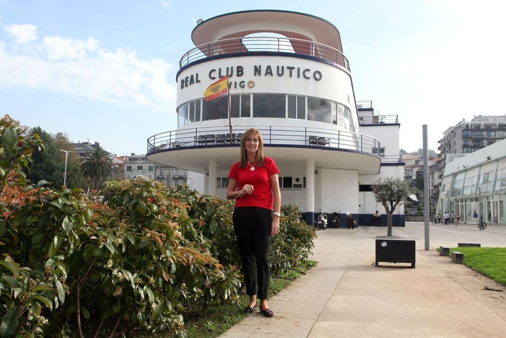 Viviana Beatriz García, presidenta del Real Club Náutico, que celebra mañana asamblea clave.