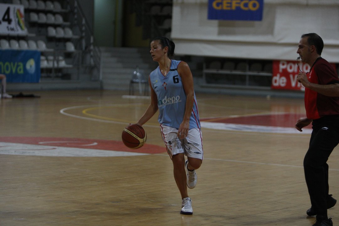 Sara Gómez defendió la camiseta celeste entre 2009 y 2012.