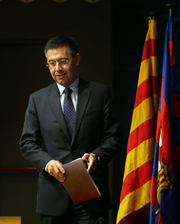 Josep María Bartomeu, presidente del Barcelona.