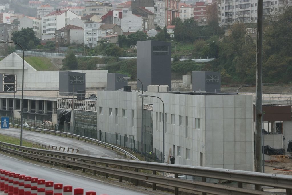 La estación provisional de Vigo-Urzaiz está ya prácticamente lista para su utilización.