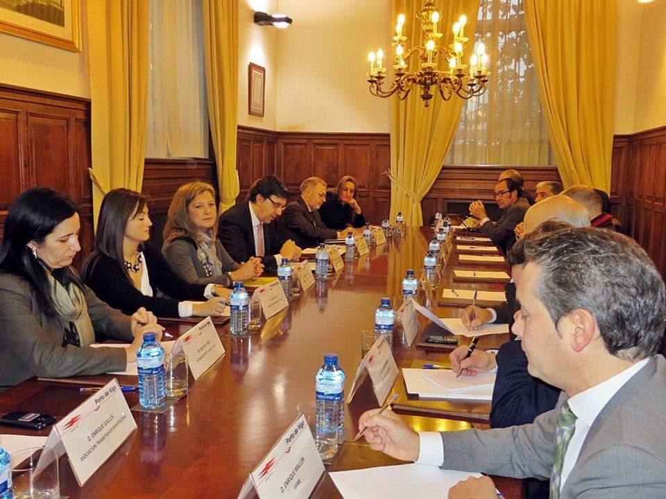 Un momento de la reunión del Comité de Promoción Comercial de Vigo.