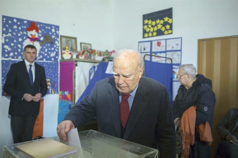 El presidente griego, Karolos Papoulias