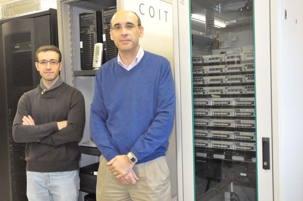 Juan Ramón Troncoso y Fernando Pérez son los líderes del proyecto en la Universidad de Vigo.
