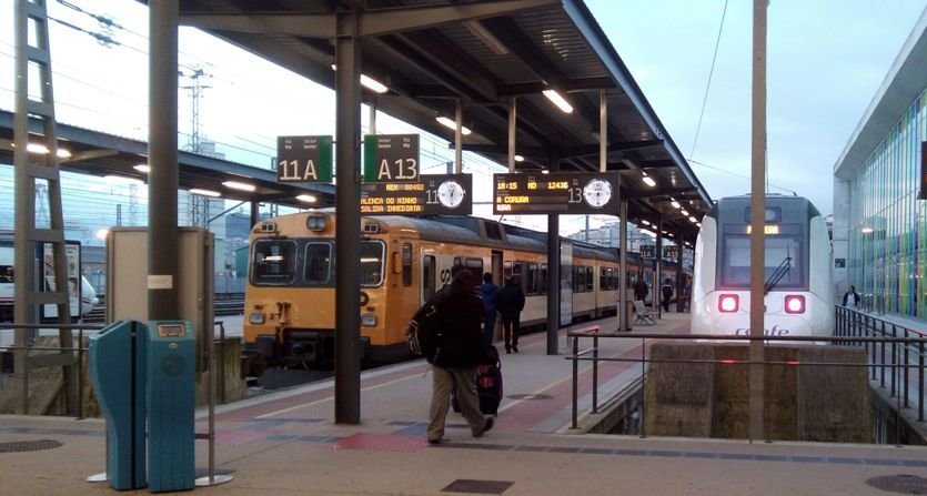 La estación de Vigo-Areal, que presta los servicios. Seguirá como terminal de cercanías.
