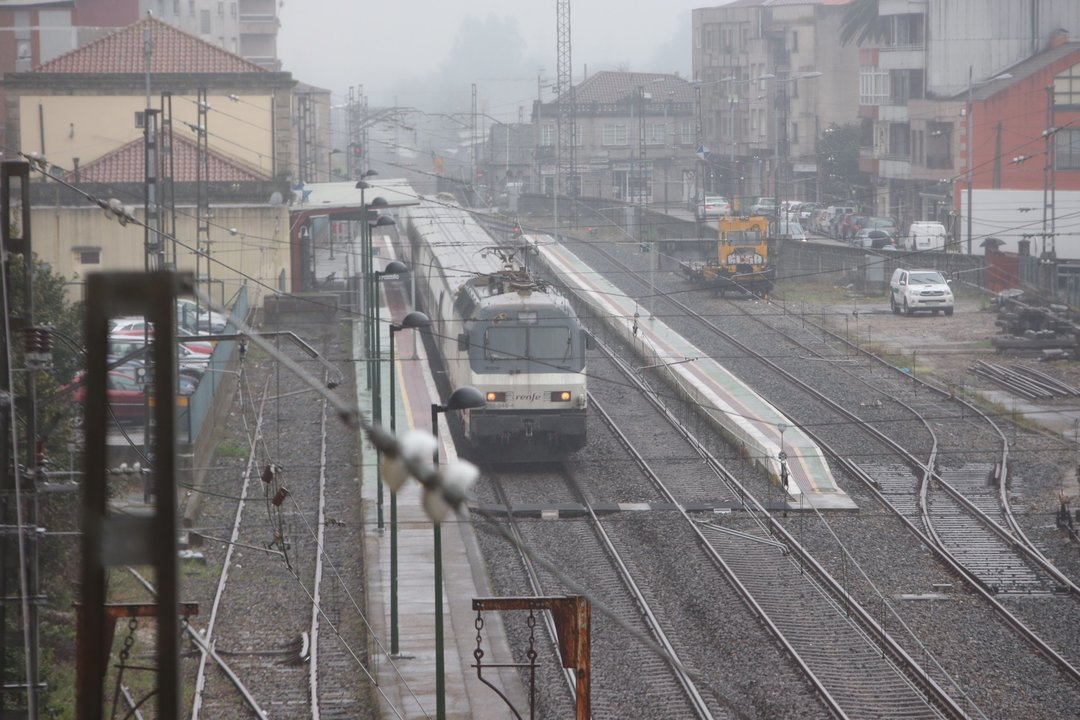 El tráfico ferroviario está cortado a la altura de Porriño por un atropello de una persona en Mos