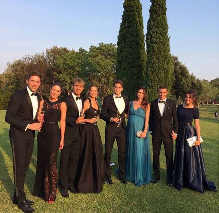 Thiago Alcántara se casa con Fontás entre los invitados