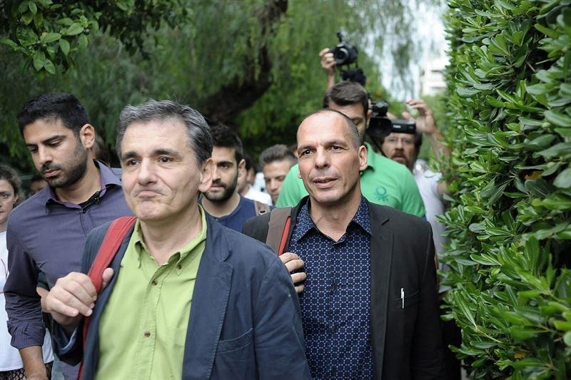 Yanis Varoufakis y Euclid Tsakalotos