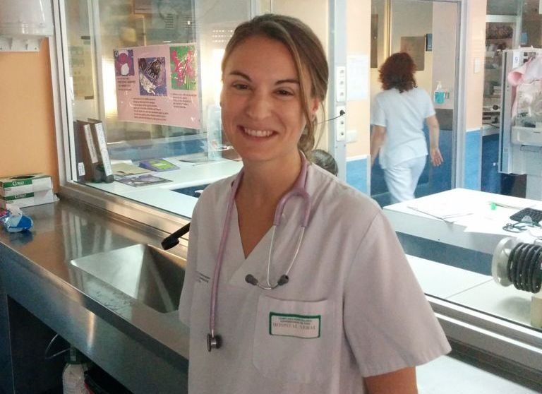 La pediatra Cristina Durán.