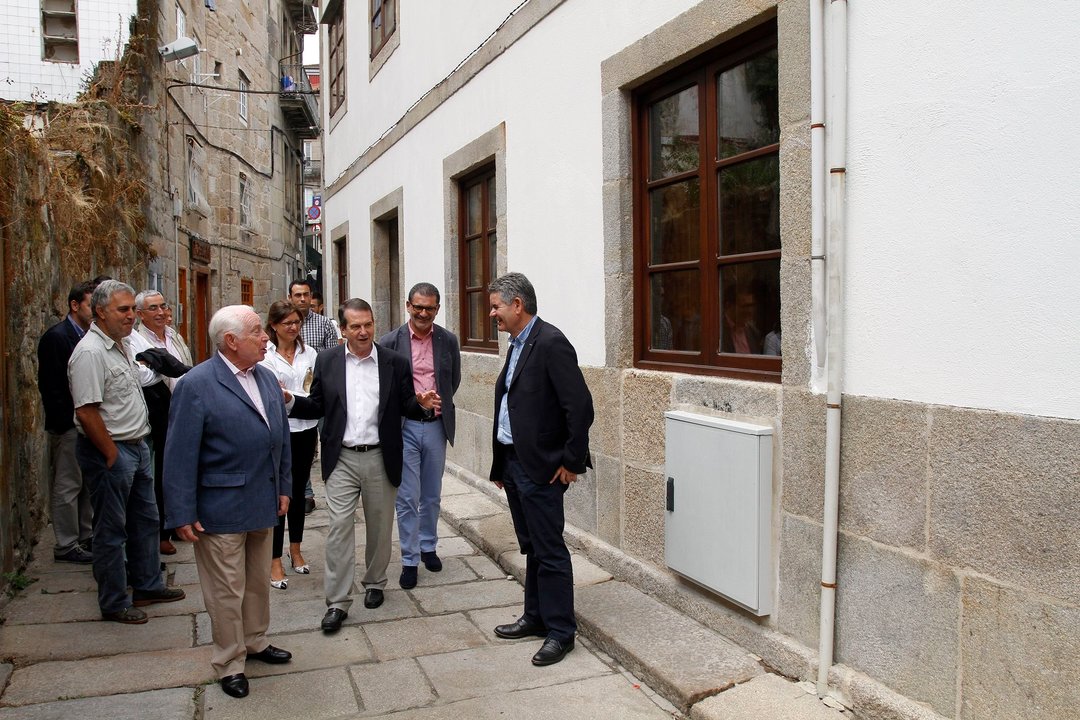 El Concello invirtió 45.000 euros en la rehabilitación del edificio de la Uned en el Casco Vello.