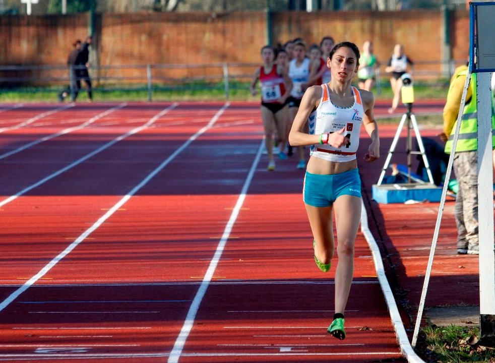 Solange Pereira disputa esta tarde las series de 1.500 metros.