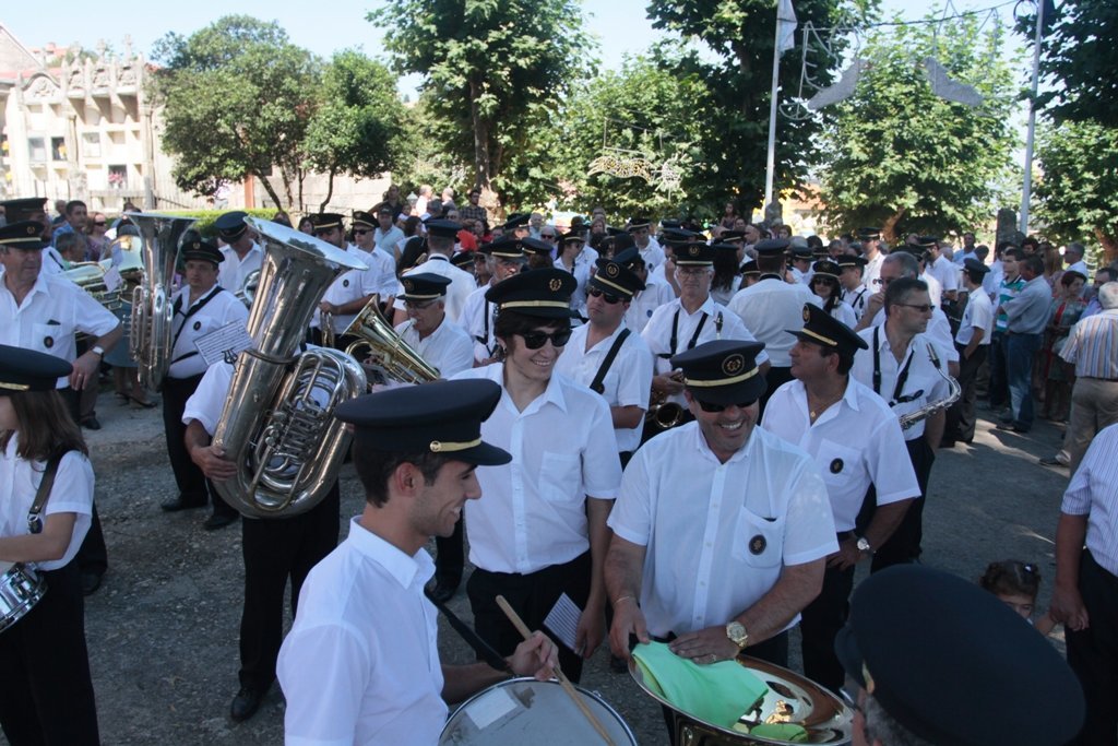 La banda de la Unión de Valladares actuará por la mañana antes del inicio de la misa cantada.