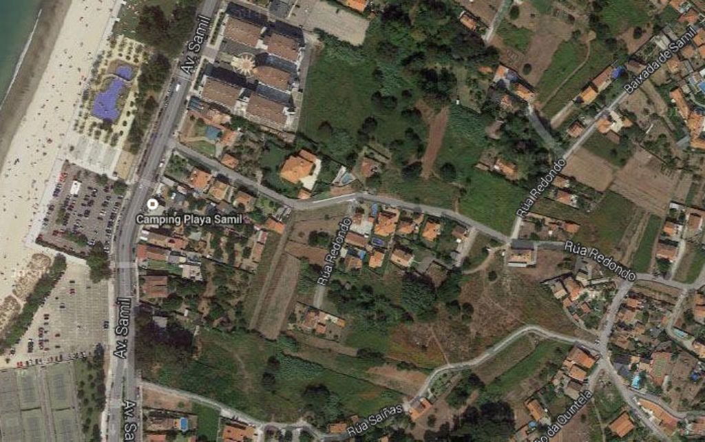 La zona donde se desarrollará el nuevo barrio de Samil.