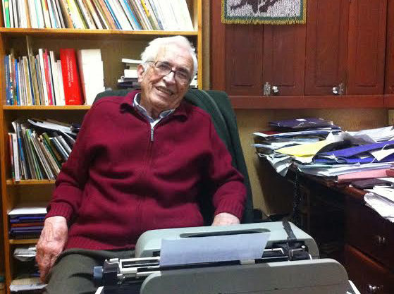 Xosé Neira Vilas, no seu despacho de Gres.