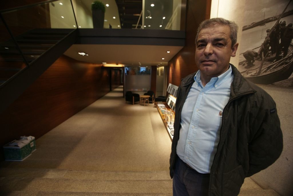 Manuel Ferreira, ayer en el despacho de Garrigues, que llevó su defensa frente a la Agencia Tributaria.