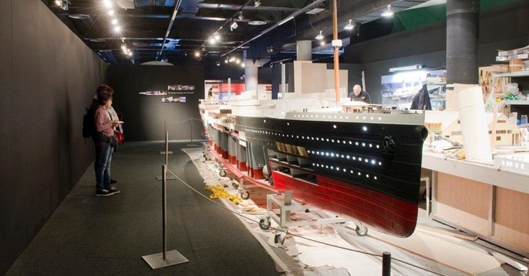 La maqueta del &#34;Titanic&#34; tiene 12 metros de largo.