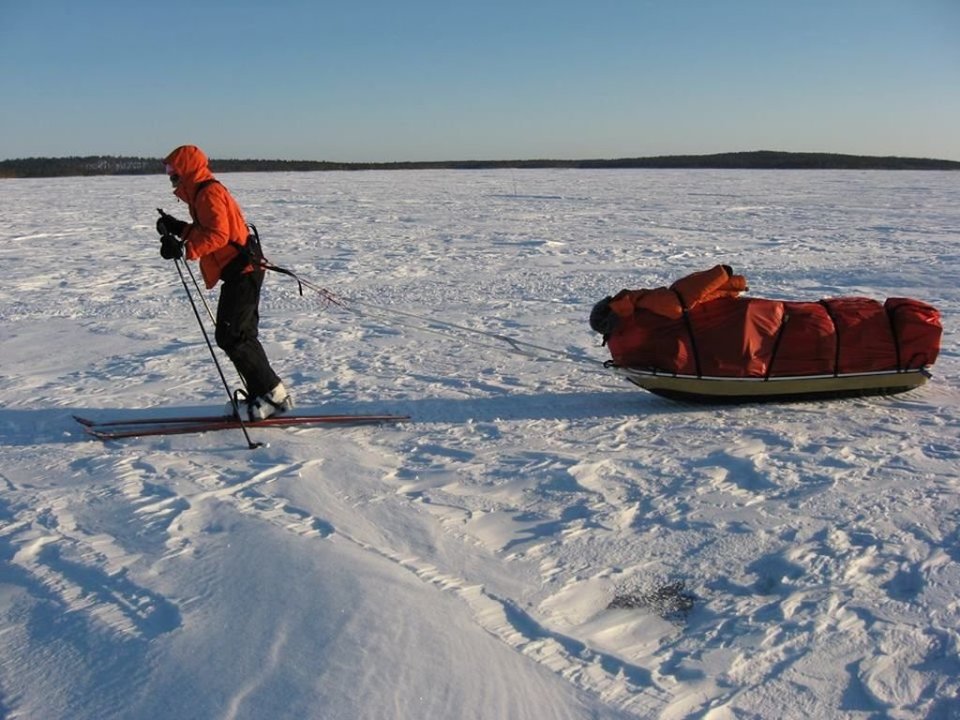 Las cuatro deportistas viguesas cruzarán los lagos helados de Laponia para concienciar contra el cambio climático.