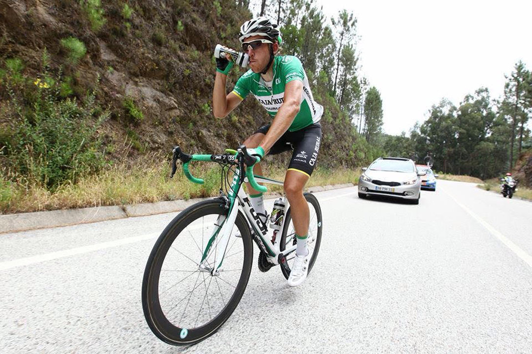 Jacobo Ucha corrió el año pasado en el Caja Rural amateur y, antes, en el Club Ciclista Rías Baixas.