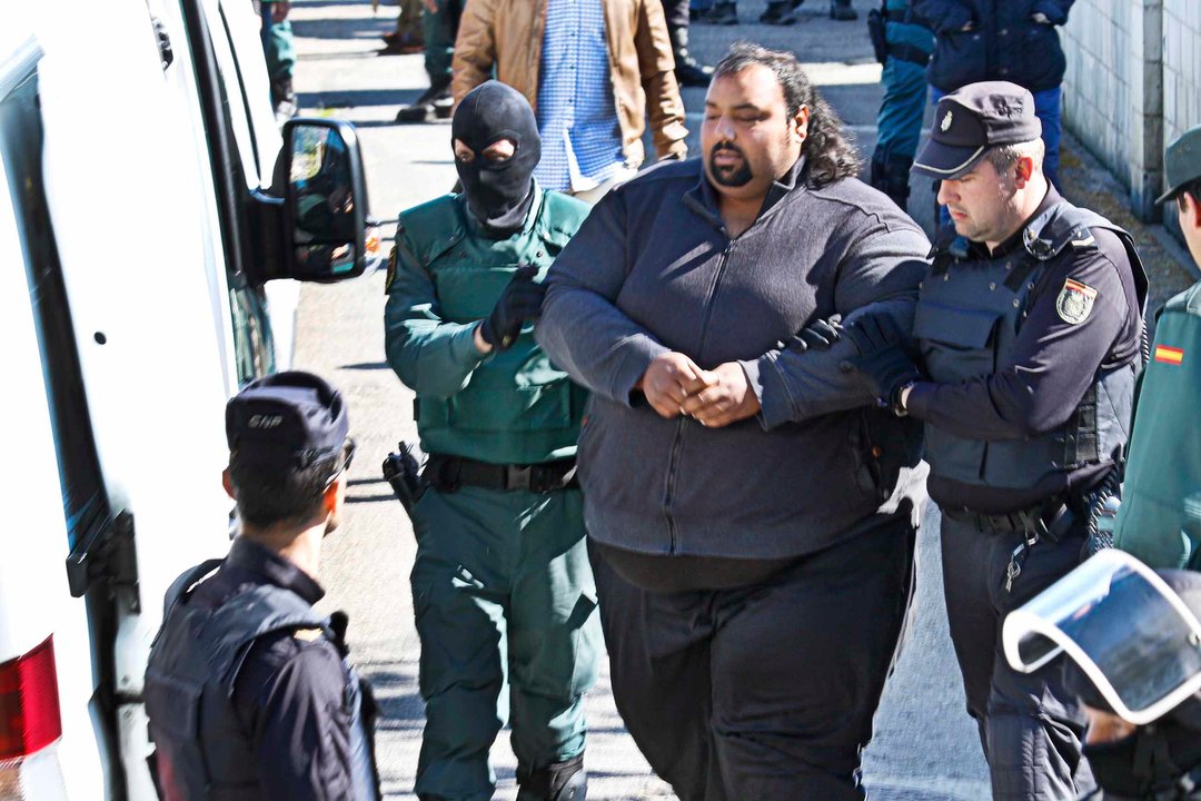 Marino Giménez detenido por la Guardia Civil // Moi Duarte